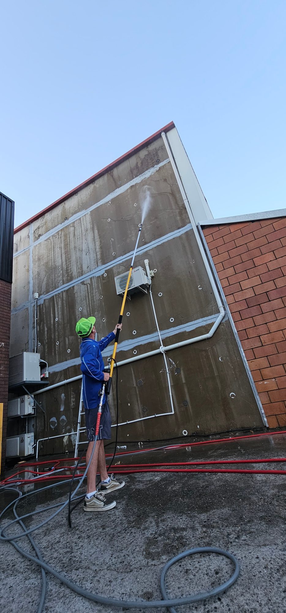 Commercial shed cleaning